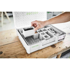 Removable Bins for Festool Systainer3 Organizer, 2'' x 4'' x 2-5/8''H, 10-Pack (204859)