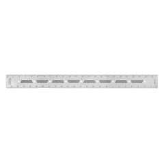 JessEm Imperial Stainless Steel Precision Rule, 6''