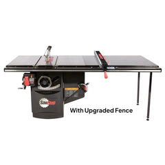SawStop Industrial 7.5HP, 3ph, 230v Cabinet Saw with 52 Industrial T-Glide Advance Rip Fence, Rails & Extension Table