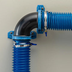 Dust Right Ready-Mount 2-1/2'' 90° Elbow