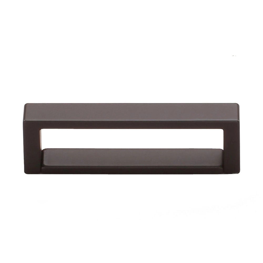 4-1/8''  Box Cabinet Pull, Polished Chrome