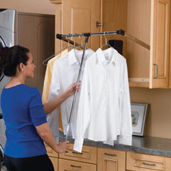 26" Pull-Down Closet Rod, Chrome, Wire (CPDR-1826)