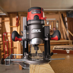 Skil 14-Amp 2.5HP Plunge and Fixed Base Digital Router with LCD Display
