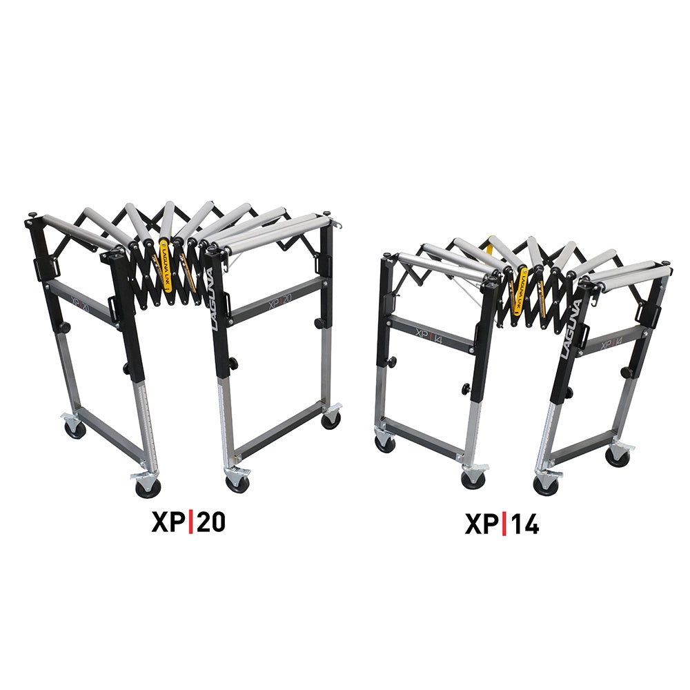 Laguna Tools Expandable Roller Conveyor Table XP1401 XP|14, 14''W