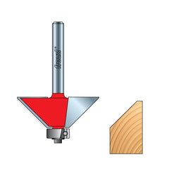 25° x 15/16" D x 1/2" H x 1/4" Shank Freud #40-102 Chamfer Bit