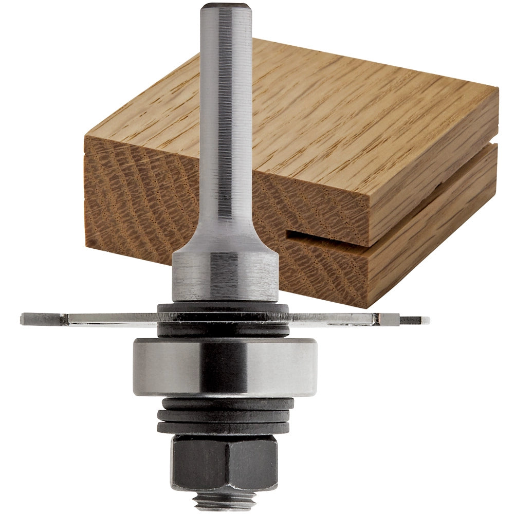 Freud® 63-100 Slotting Cutter Router Bit - 2" Dia x 1/16" H x 1/4" Shank