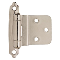 3/8'' Inset Self-Closing Face-Mount Cabinet Hinges (3428), Polished Chrome