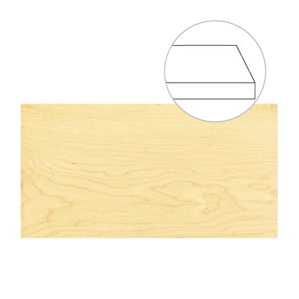 Shaker Slab Drawer Front, Custom Sizes and Materials