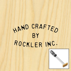 Three-Line Double Arc Branding Iron, Torch-Heated Handle