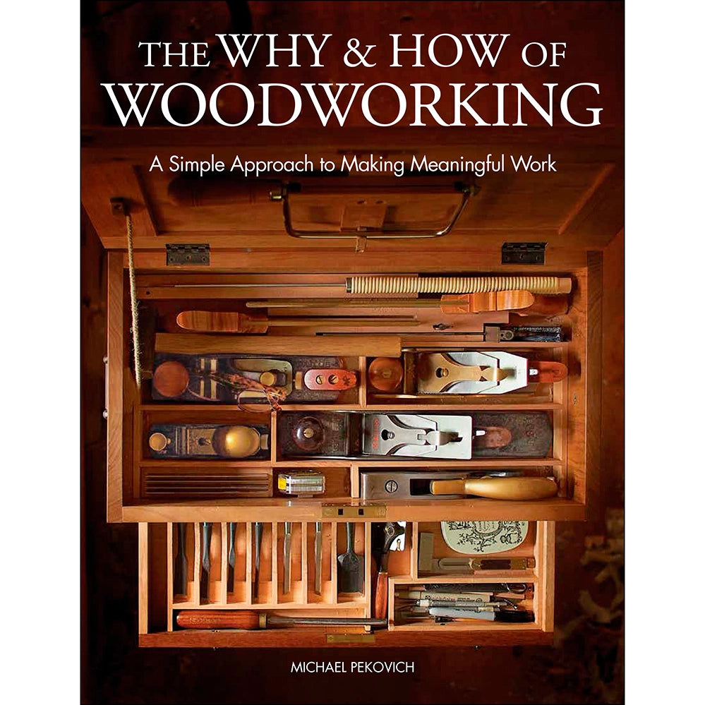 The Why and How of Woodworking, Hardcover Book
