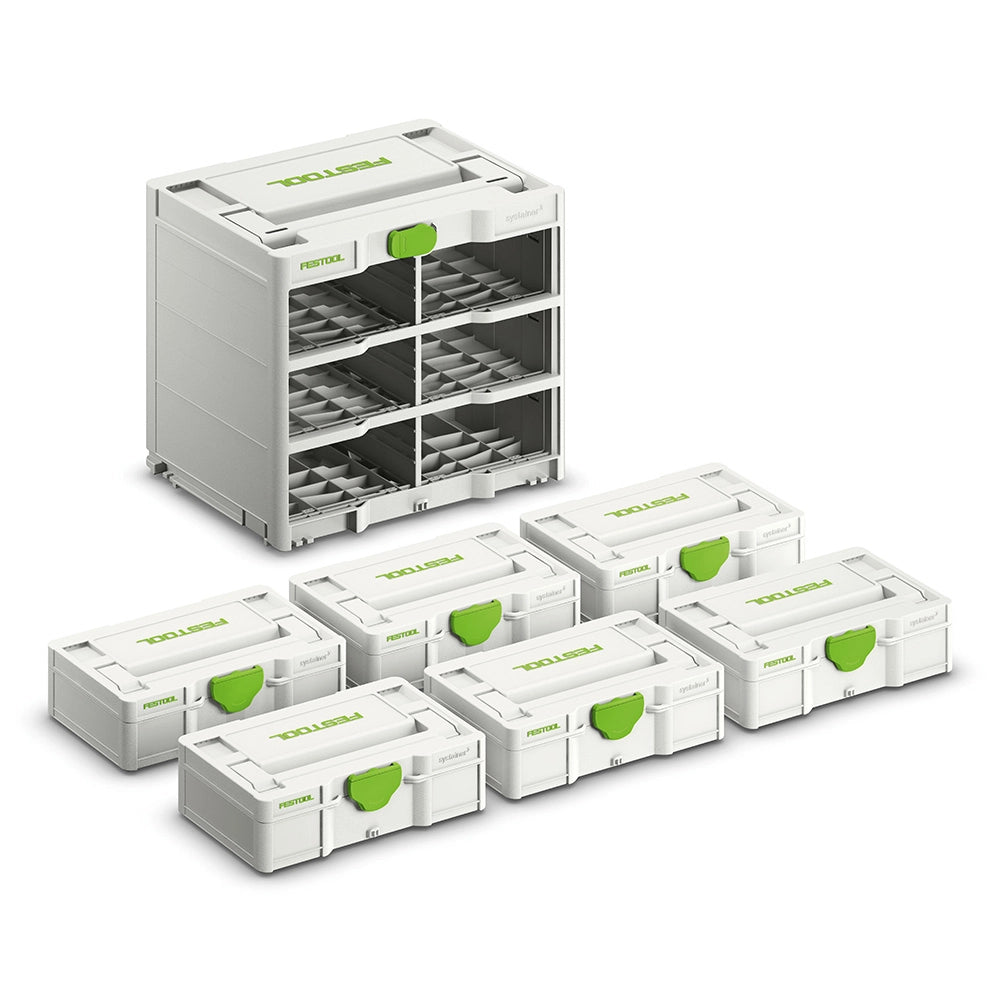 Festool Systainer3 Rack SYS3-RK/6 M 337-Set (577816)