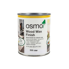 Osmo Wood Wax Finish, Clear Satin 3101, 0.125L