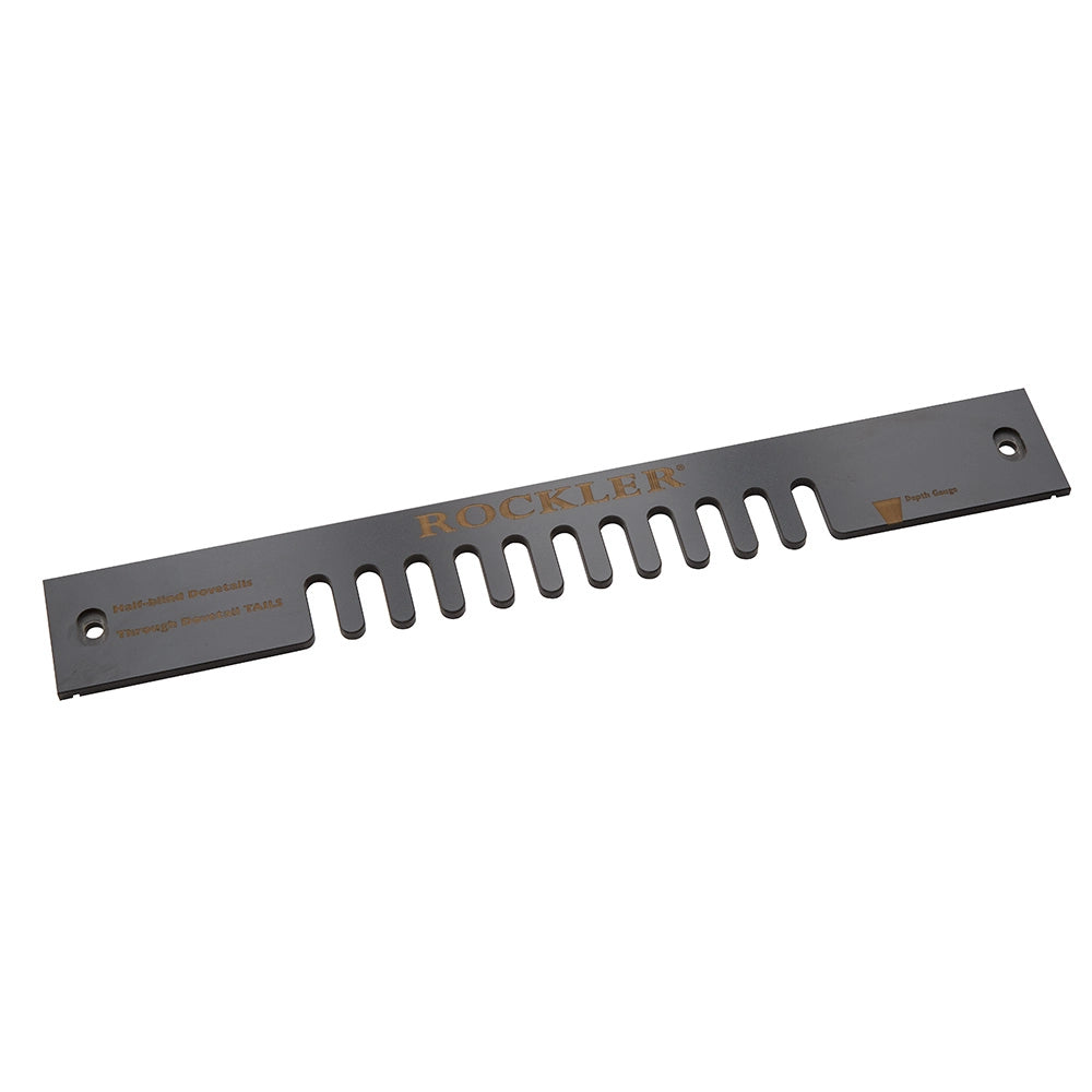 Half Blind and Through Dovetail "Tails" Template