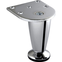 Chrome Corner Leg - 6-1/4" High
