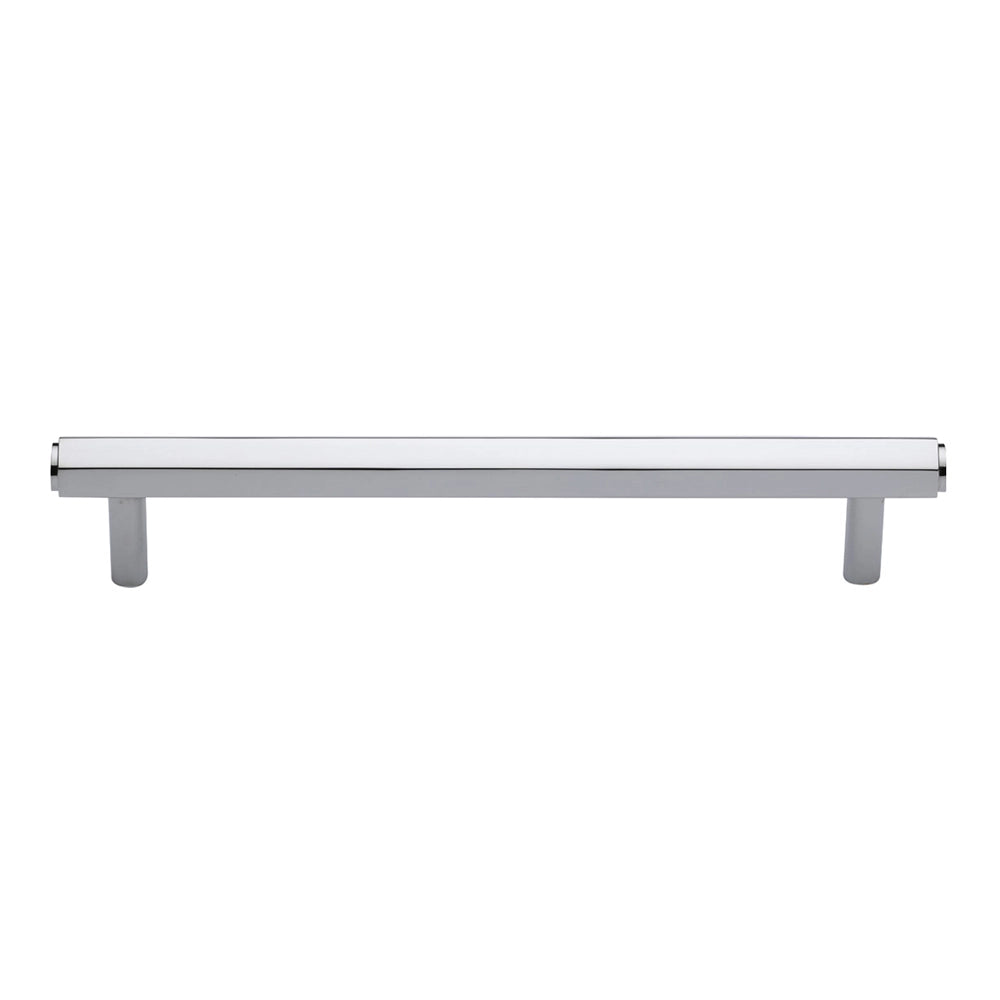 9-1/4''  Hex Modern Cabinet Pull, Polished Chrome