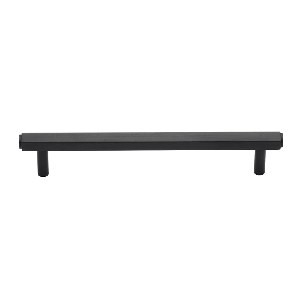 7-1/4''  Hex Modern Cabinet Pull, Dark  Oil-Rubbed