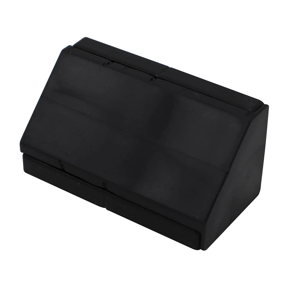 Striplox 2'' Right Angle Connectors (90D 51), Black, 2-Pack