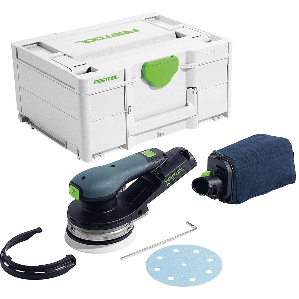 Festool Cordless Random Orbit Sander ETSC 2 125-Basic (577735)