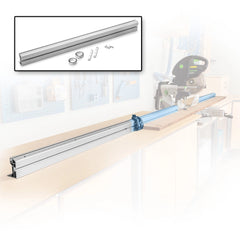 Extension Rail Kit for Rockler Miter Saw Fence System, 36''L
