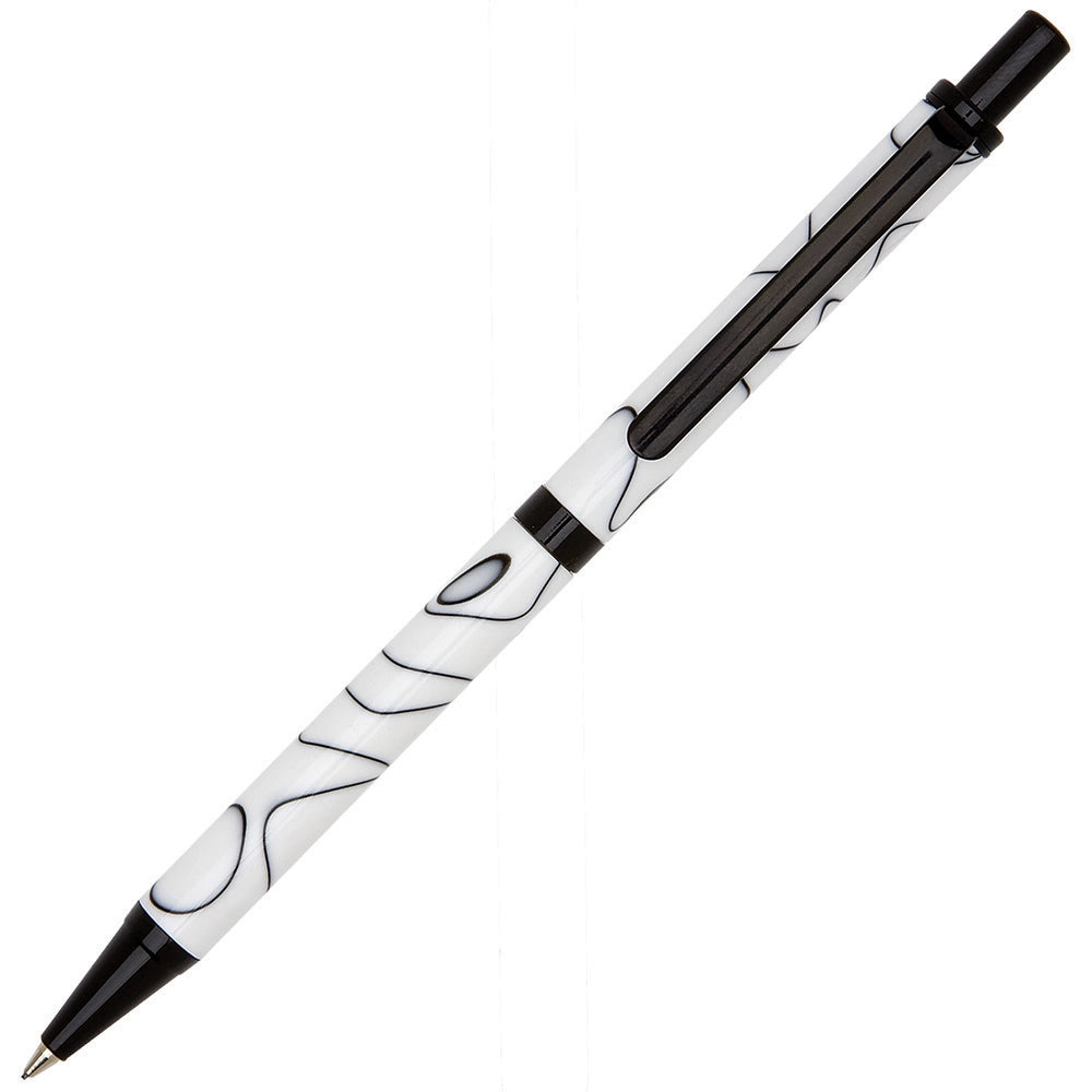 Slimline Pencil Hardware Kit - Black Chrome