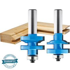Rockler Bead Rail and Stile Router Bit - 1-3/8" Dia x 1" H x 1/2" Shank