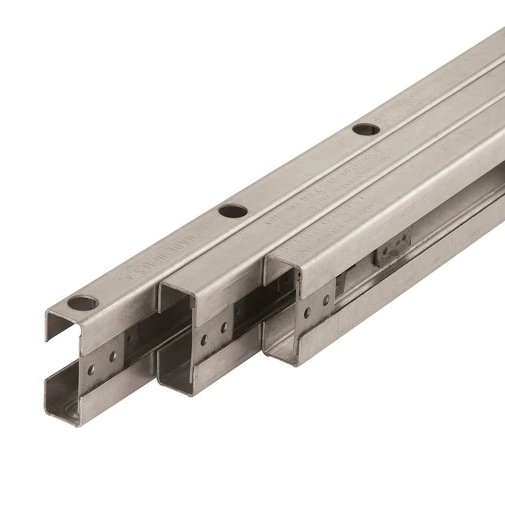 Extension Slides - Steel - Max Opening of 26" (set)