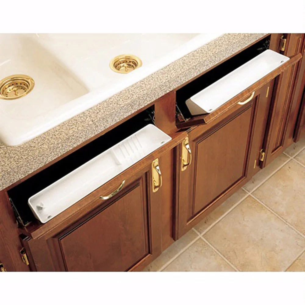 Standard and Accessory False Front Tip-Out Trays, Almond (6572-14-15-52)
