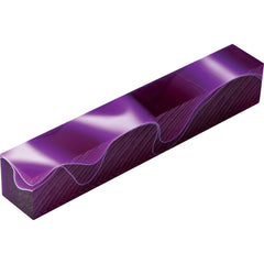 Purple Acrylic Acetate Pen Blank