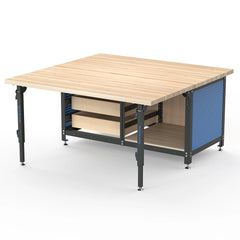 Butcher Block Worktop, 26''L x 20''D x 1-1/2'' Thick