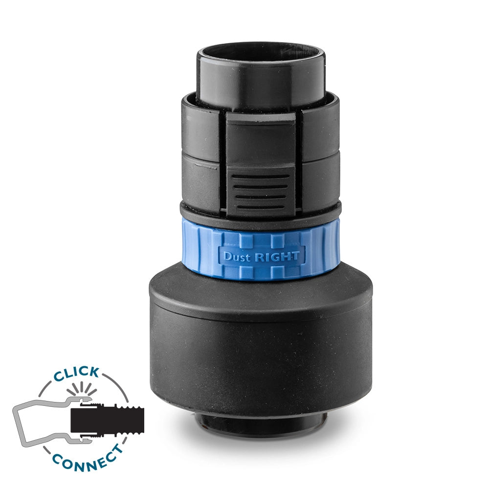 FlexiPort Click-Connect Adapter for Shop Vacuum Hoses