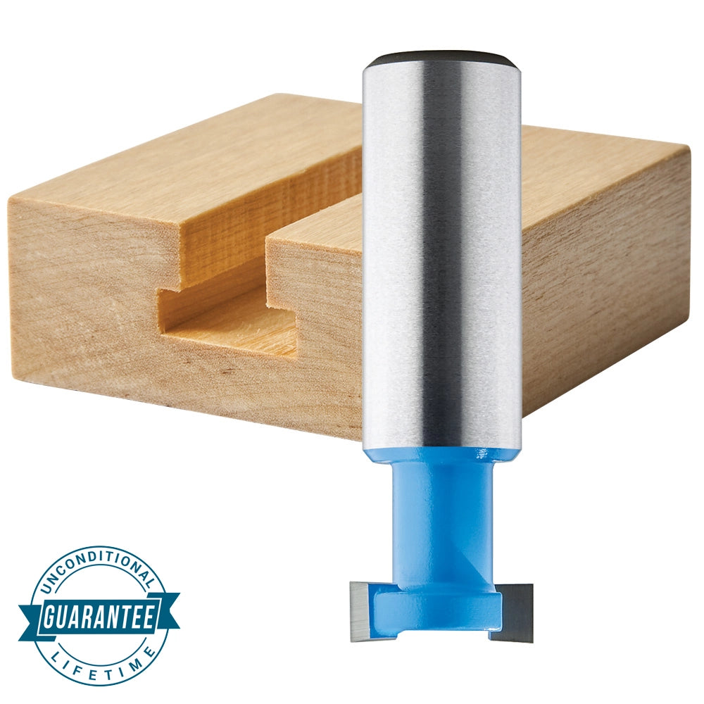 Rockler T-Slot Cutter Router Bit - 5/8" Dia x 3/16" H x 1/2" Shank