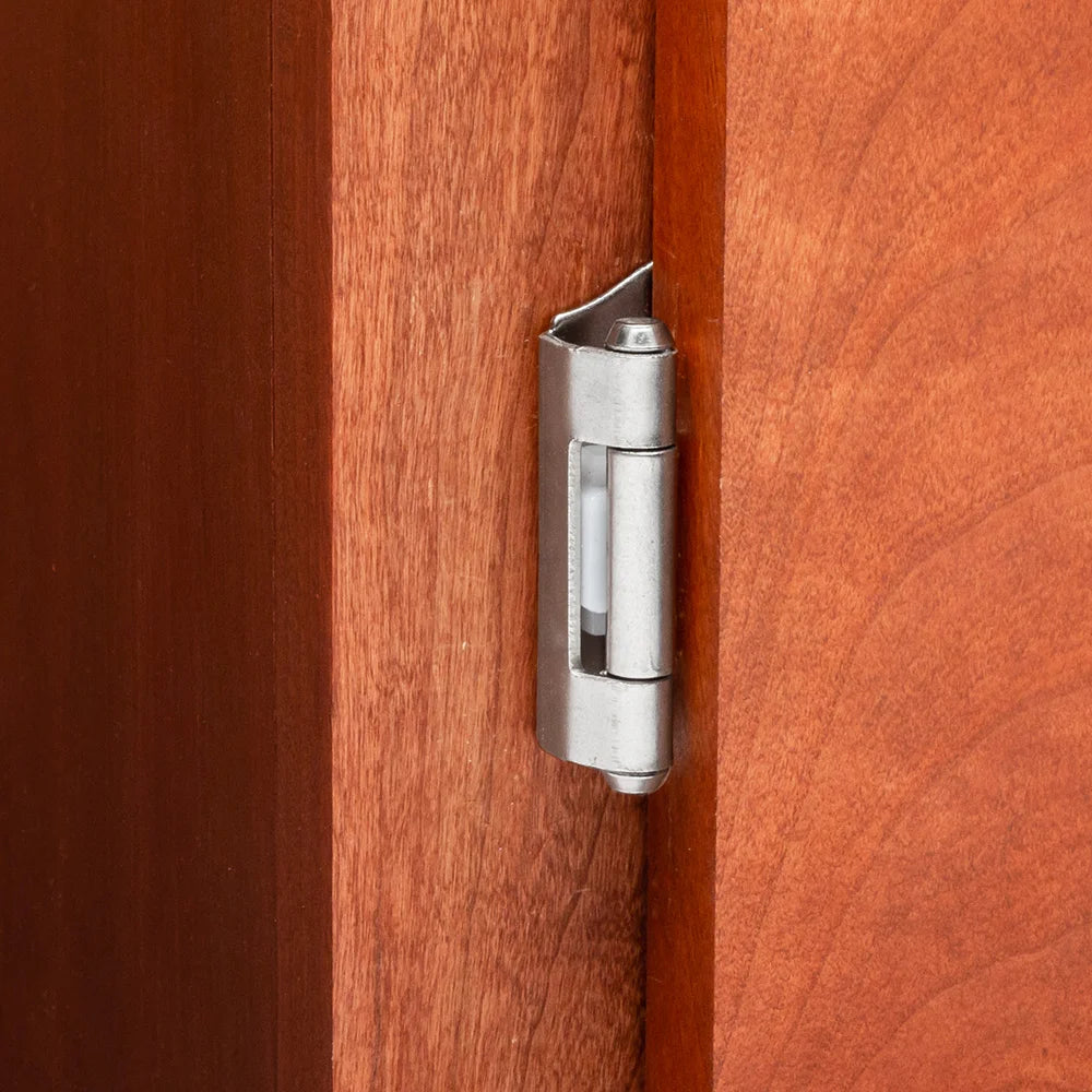 1/4'' Overlay Self-Closing Partial Wrap Cabinet Hinges, Oil-Rubbed Bronze