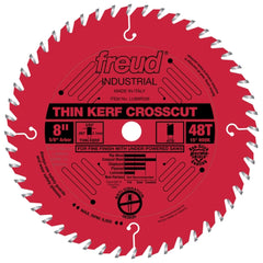 8" x 48T Freud Industrial Thin Kerf Crosscut Blade (LU88R008)