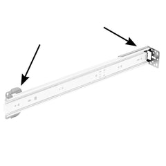 Accuride Face Frame Brackets for Series 3832, 3834 and 3864 Drawer Slides, 4-Piece