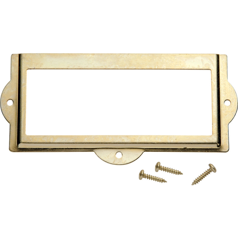 Flat Card Holder, Nickel