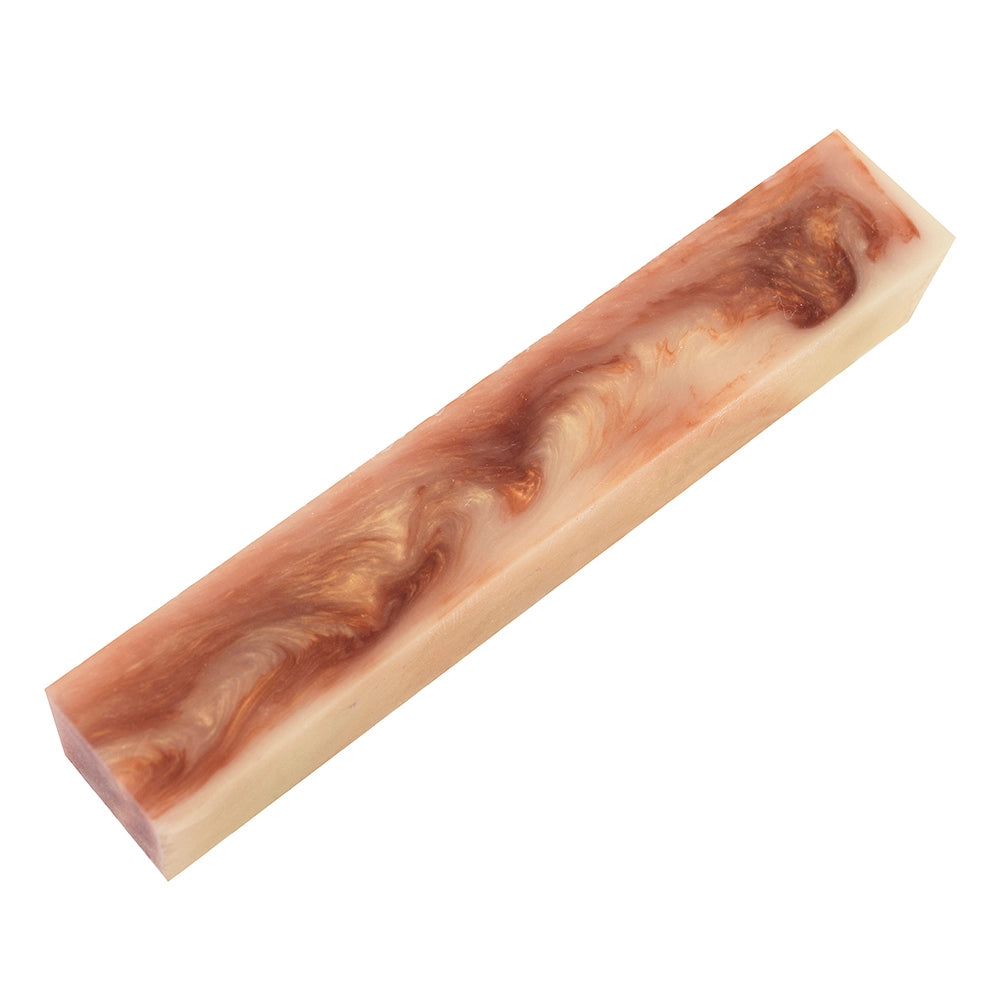 Crushed Mud Inlace Acrylester Handle Blank