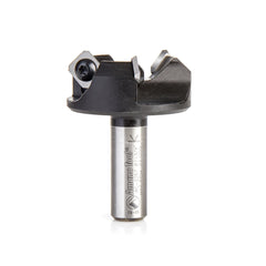 Amana Tool Industrial-Grade Spoilboard Flattening/Slab Leveling Router Bit with 3 Carbide Inserts, 1-1/2'' Dia. x 3/4'' Cutting Height x 1/4'' Shank