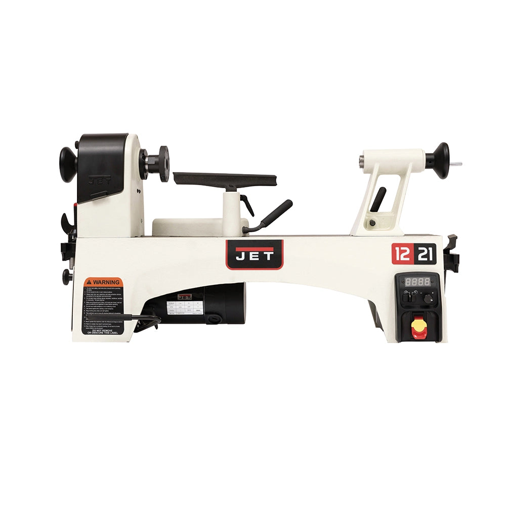 Jet Variable Speed Wood Lathe 1221VS, 12'' x 21''