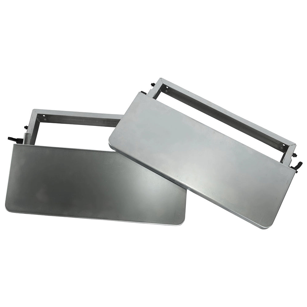 Folding Infeed/Outfeed Tables for Jet 2550 25'' Drum Sander and 2244OSC Oscillating Drum Sander
