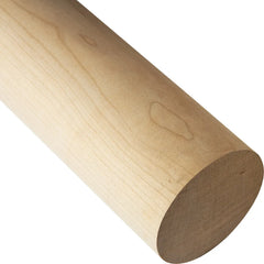Large 2 1/2" Diameter Dowel Rods - Maple