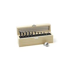 Leigh 12-Pc. 8mm & 1/2" Bit Set for D4R