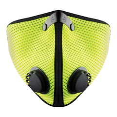 Large M2 Mesh Face Mask, Safety Green