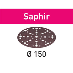 24-Grit 6'' Festool Saphir D150 Abrasive Discs, 25-Pack (575194)
