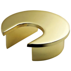 Round Metal Grommet - Bright brass