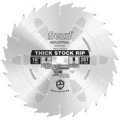 10" x 18T Freud® Industrial Thick Stock Rip Blade (LM71M010)