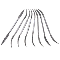8 Piece Riffler Rasp Set