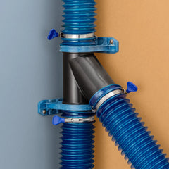 Dust Right Ready-Mount 2-1/2'' Y-Connector