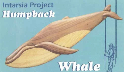 Intarsia Humpback Whale Downloadable Plan
