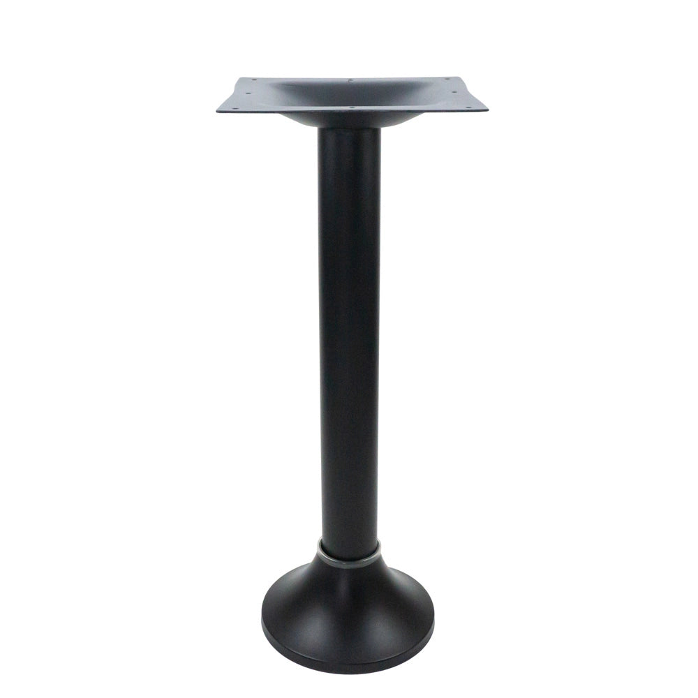 Bolt-Down Welded Steel Table Base/Pedestal, Table Height