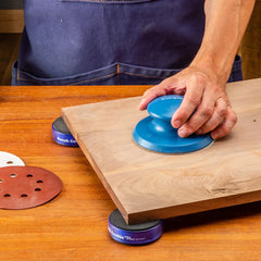 Rockler 2-Piece Sanding Block Set for 5'' Hook-and-Loop Discs
